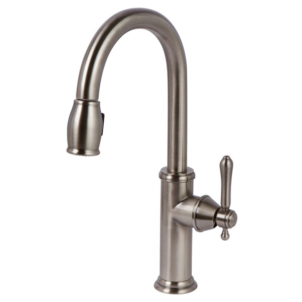 Newport Brass Pull-Down Kitchen Faucet in Antique Nickel 1030-5103-15A - main